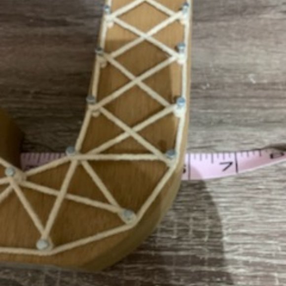 Decorative Letter J with Rope - Picture 5 of 6